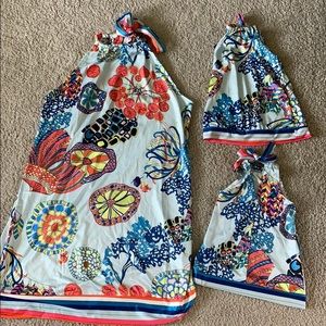 **MOMMY & ME** MATCHING dresses coverup baby 3 m